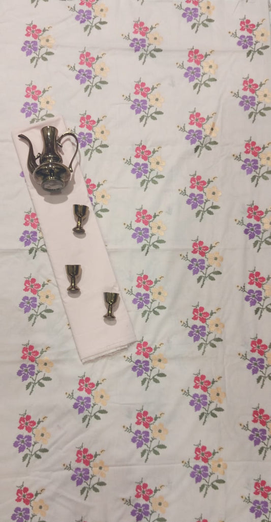 Embroided Unstich 2Piece (FashTrove)